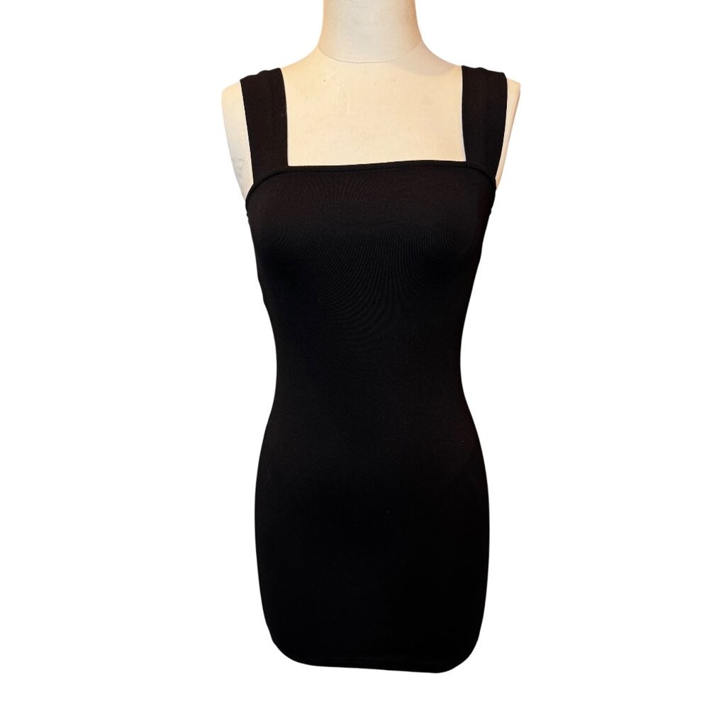 URBAN OUTFITTERS black bodycon stretchy dress Size Small EUC